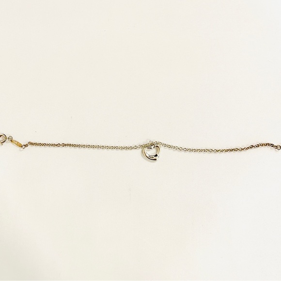Tiffany & Co. Sterling Silver Chain Heart Bracelet Peretti - Picture 9 of 10
